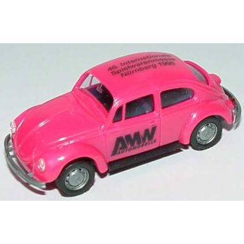VW Käfer 1302 - AWM Automodelle 46.Internationale Spielwarenmesse 1995, pink