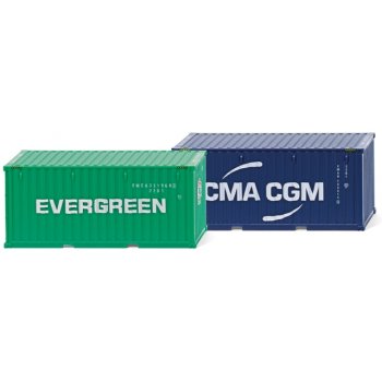 Zubehörpackung - 20' Container (NG), Evergreen und CMA-CGM
