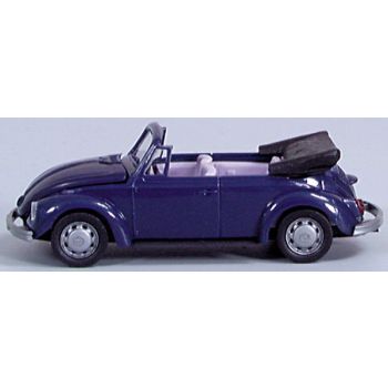 VW 1302 Käfer Cabrio, offen, blau