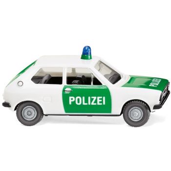 VW Polo I, POLIZEI, grün/weiß, Baujahr 1975-79