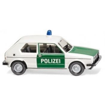 VW Golf I, POLIZEI - grün/weiß, Baujahr 1974-1977