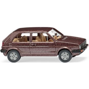 VW Golf II, umbrabraun metallic, Baujahr 1983-1992