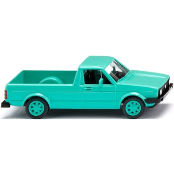 VW Caddy Pickup, mintgrün, Baujahr 1982-1992