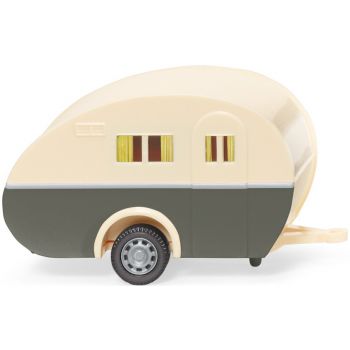 Wohnwagen, elfenbein/quarzgrau, Baujahr 1950-62