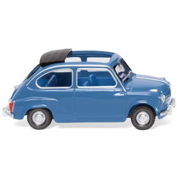 Fiat 600, brillantblau, Baujahr 1955-64