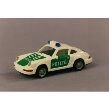 Porsche Carrera, POLIZEI weiß/grün