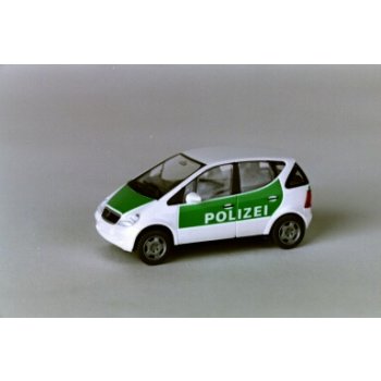 Mercedes-Benz A-Klasse, POLIZEI, weiß/grün