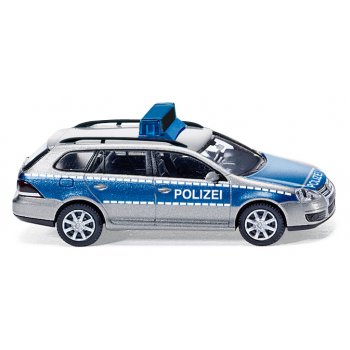 VW Golf Variant, Polizei, silber/blau
