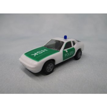 Porsche 924 der POLIZEI, grün/weiß. 