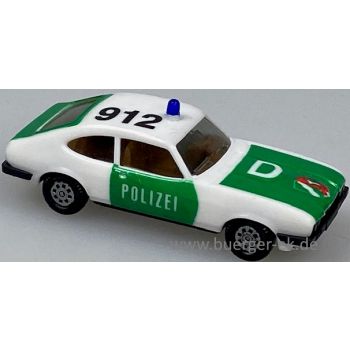Ford Capri POLIZEI, grün/weiß, D912 mit Wappenaufdruck