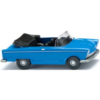 DKW Junior Cabrio offen, himmelblau, Baujahr 1959-1963, (Vorbildfahrzeuge wurden einst auf Kundenwunsch gefertigt)