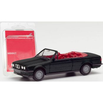 BMW 3er E30 Cabrio, schwarz, MIniKit