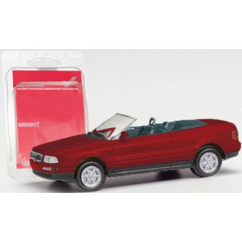 Audi Cabrio, weinrot, MiniKit