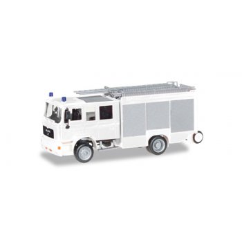 MAN M2000 Löschfahrzeug HLF 20, Feuerwehr, Herpa MiniKit, weiß