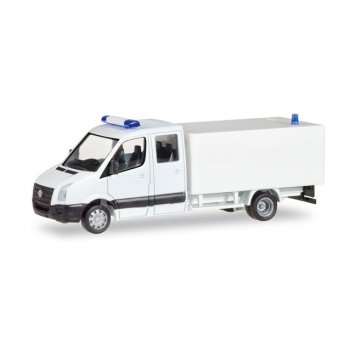 VW Crafter mit Kofferaufbau, weiß, MiniKit
