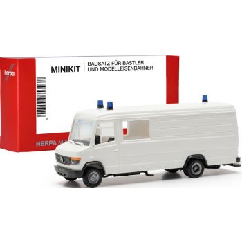 Mercedes-Benz Vario Langkasten, weiß, MiniKit