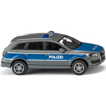 Audi Q7, Polizei Bayern, silber/blau