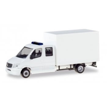 Mercedes-Benz Sprinter '13 Doppelkabine mit Koffer, weiß, Minikit