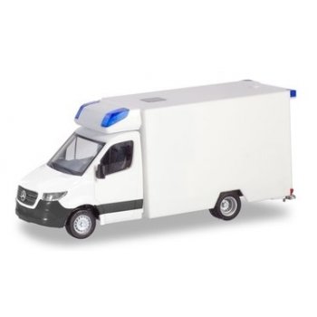 Mercedes-Benz Sprinter 18 Fahrtec, Rettungswagen, weiß, MiniKit