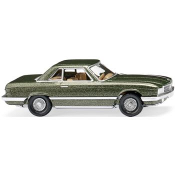 Mercedes-Benz 350 SL Hardtop, zypressengrün metallic, Baujahr 1971-1989