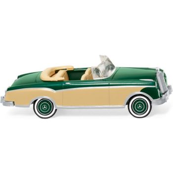 Mercedes-Benz 220 S Cabrio, moosgrün, Baujahr 1958-60