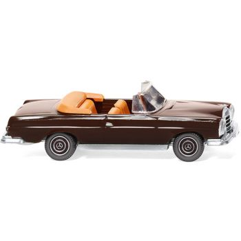 Mercedes-Benz 280 SE Cabrio, schokoladenbraun, Baujahr 1967-71