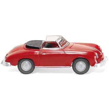 Porsche 356 Cabrio, signalrot, Baujahr 1959-63