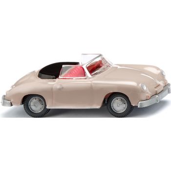 Porsche 356 Cabrio offen, sahara beige, Baujahr 1955-1959
