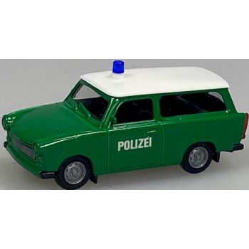 Trabant Universal POLIZEI, grün weißes Dach