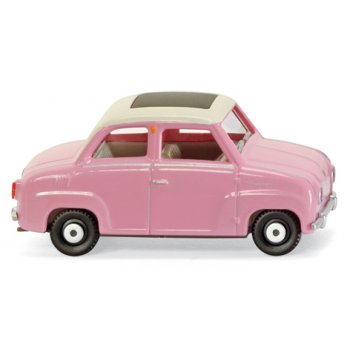 Glas Goggomobil Faltdach, altrosa