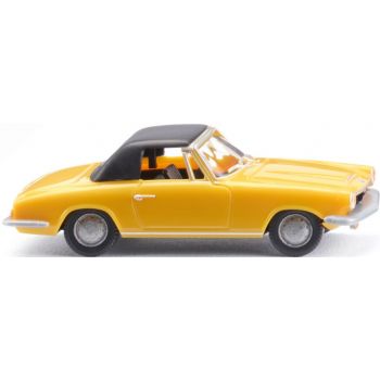 BMW 1600 GT Cabrio (geschlossen), gelb, Baujahr 1967-1968