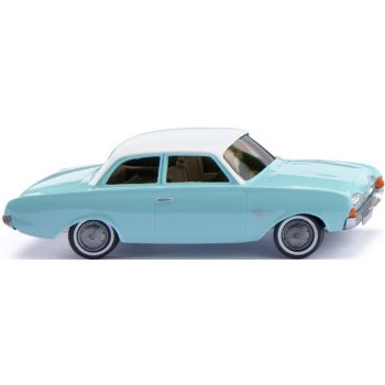 Ford 17M - Badewanne, lichtgrün mit weißem Dach, Baujahr 1969-1964