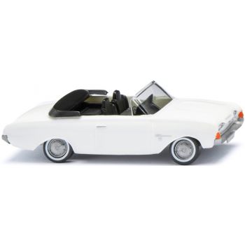 Ford 17M Cabrio, offen, weiß, Baujahr 1960-1964, (Wannenglück für anspruchsvolle Open-Air-Freunde)