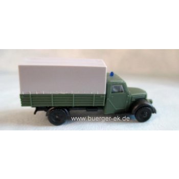 Garant Pritsche/Plane POLIZEI graue Plane