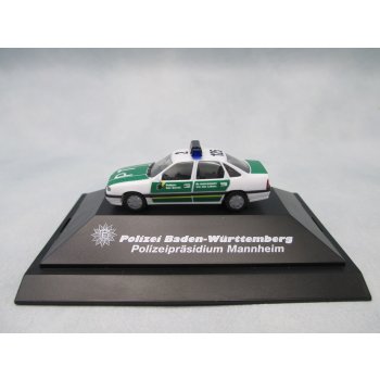 Opel Vectra, Polizei Baden-Württemberg Polizeipräsidium Mannheim, Polizei. Der Beruf. So intereressant wie das Leben. PT 2 125, PC