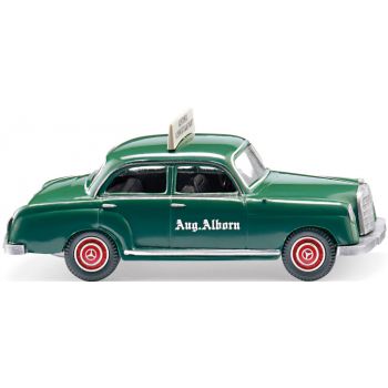 Mercedes-Benz 180, Begleitfahrzeug für Schwertransporte, August Alborn, Baujahr 1953-62