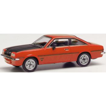 Opel Manta B, blutorange/schwarz
