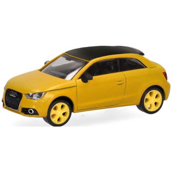 Audi S1, vegasgelb - Dach schwarz