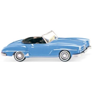 Mercedes-Benz 190 SL Cabrio, Verdeck offen, hellblau, Baujahr 1955-63