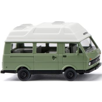 VW LT28 Wohnmobil, Westfalia Vorbild, hellgrün, Baujahr 1975-1996