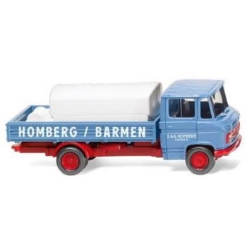 Mercedes-Benz L 408 Pritschenwagen mit Aufsetztank, Homberg / Barmen, Heizöl für Kleinverbraucher, Baujahr 1967-1971