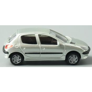 Peugeot 206, 5türig, blau