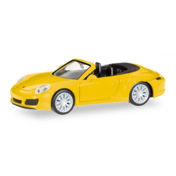 Porsche 911 Carrera 4S Cabrio, racinggelb