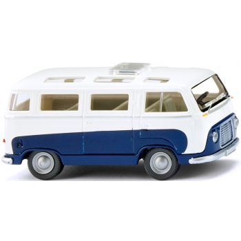 Ford FK 1000 Panoramabus - Ausflugsbus, saphirblau/weiß, Baujahr 1962-1965