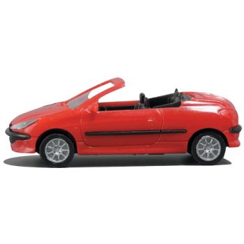 Peugeot 206, Coupe Cabrio, blau