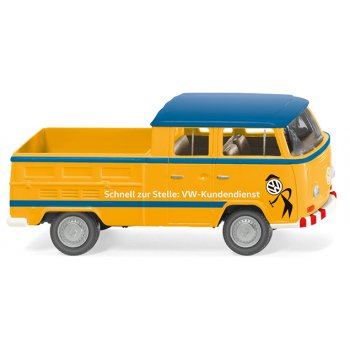 VW T2 Doppelkabine, VW Kundendienst, Wolfsburger Pannenhelfer & Mobilmacher, Baujahr 1967-71