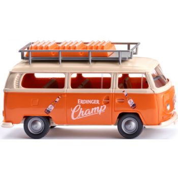 VW T2 Bus Erdinger Champ, mit Dachträger und Beladung