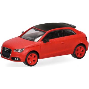 Audi S1, misanorot perleffekt - Dach schwarz