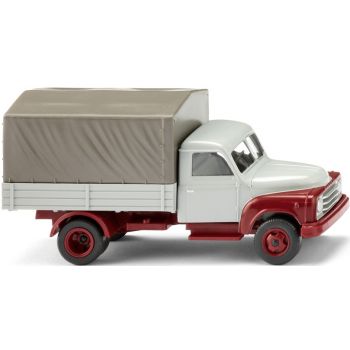 Hanomag L28, Pritsche/Plane-LKW, fenstergrau, Baujahr 1950-1958