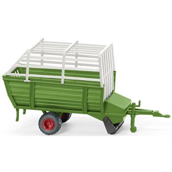 Heuladewagen, maigrün/weiß